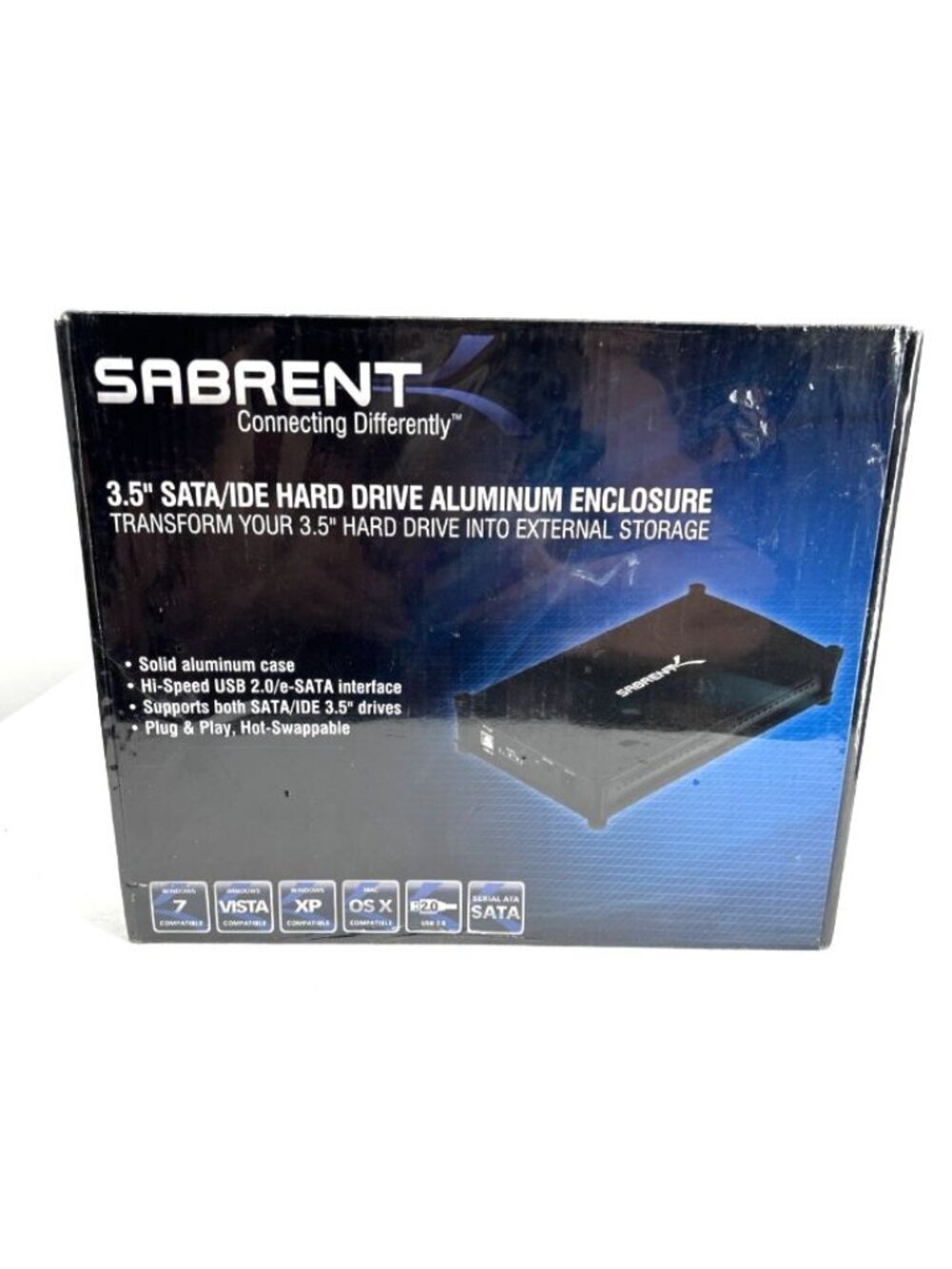 Sabrent 3.5" IDE Hard Drive External storage ECS-STU35K NS B7C